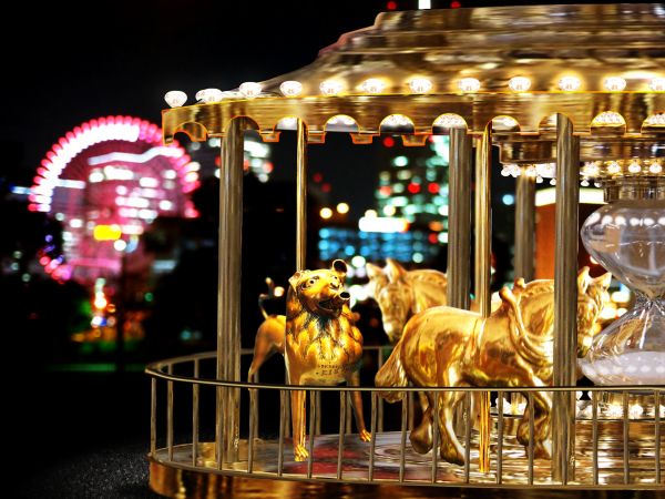 Golden carousel